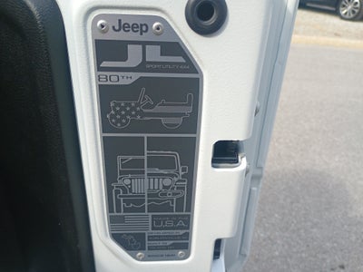 2021 Jeep Wrangler Unlimited 80th Anniversary