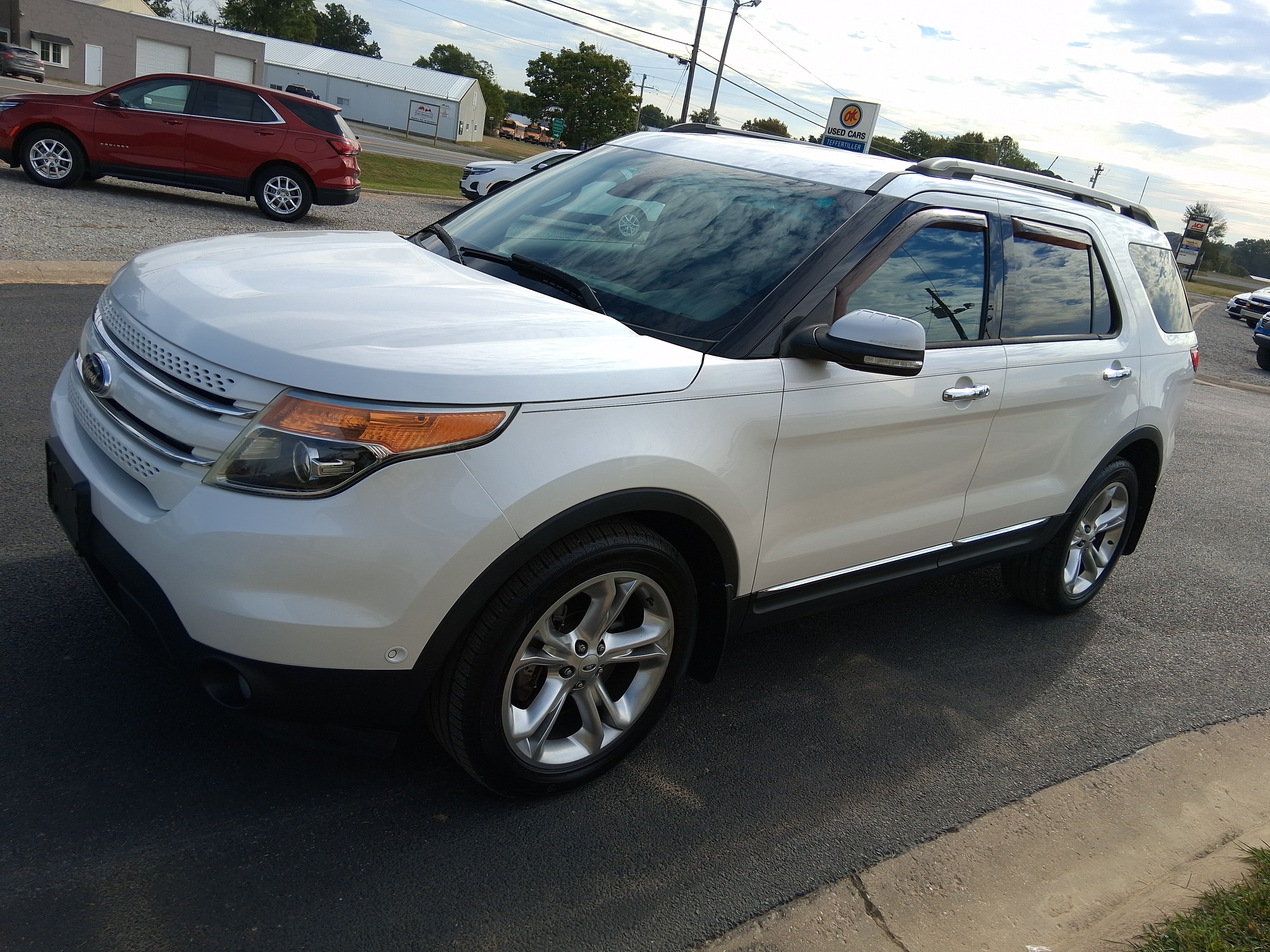 Used 2013 Ford Explorer Limited with VIN 1FM5K8F88DGB69185 for sale in McLeansboro, IL