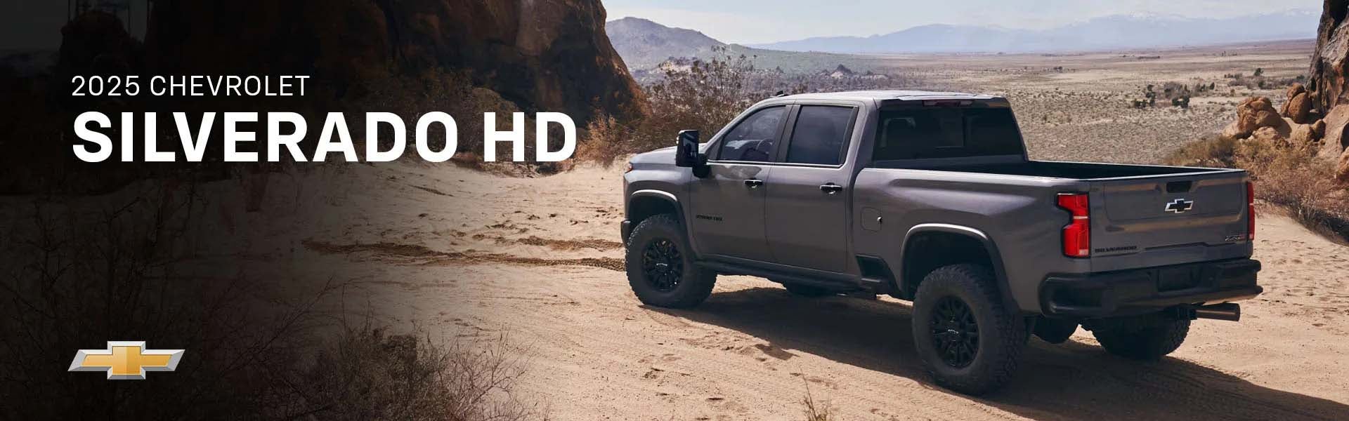 Gray silverado HD truck